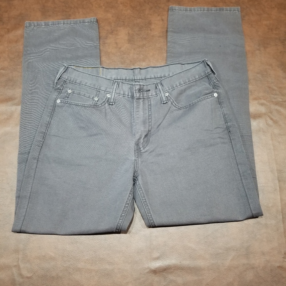 Gray Levis 514 Mens Jeans 32x30